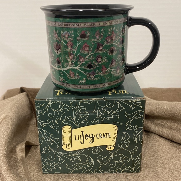 RARE LitJoy Exclusive Harry Potter Black Family Tapestry Mug 4” Diameter - Picture 7 of 16